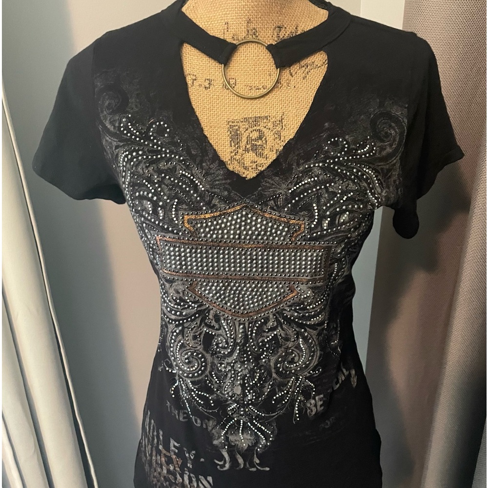 Harley Davidson dressy top.